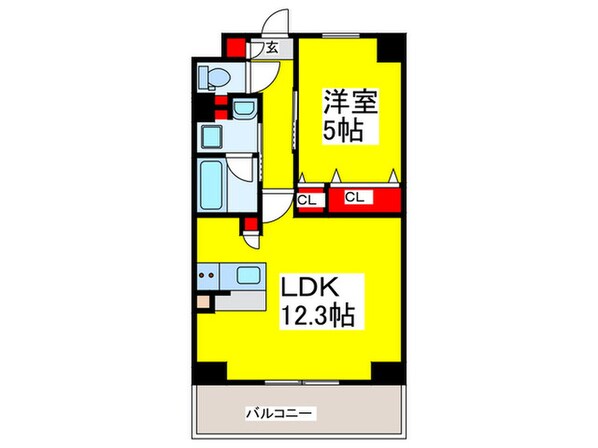 estageo関目高殿の物件間取画像